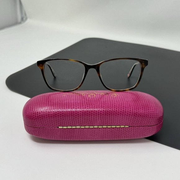 Lilly Pulitzer Delfina TO  tortoise Eyeglasses 51 [] 16 135 - Picture 2 of 16